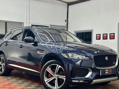 Used Jaguar F-Pace Supercharged 380 HP (279 kW) 2016 Blue SUV