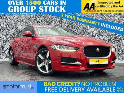 Begagnad Jaguar XE R-Sport 200 HK (147 kW) 2018 Röd Sedan