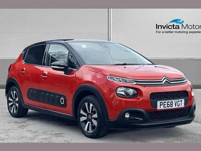 Used Citroën C3 Flair 82 HP (60 kW) 2018 Power orange metallic Hatchback