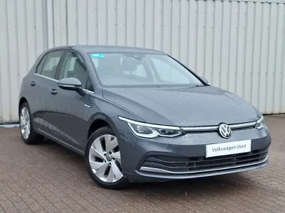 Used VW Golf VIII Style 130 HP (95 kW) 2022 Grey Hatchback