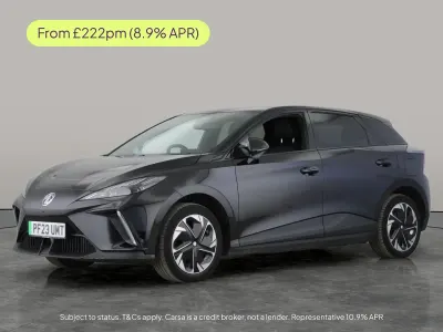 Used MG MG4 EV Trophy 2023 Black Hatchback