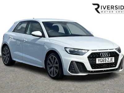 Used Audi A1 S-Line 113 HP (83 kW) 2020 White SUV