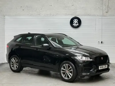 Second-hand Jaguar F-Pace R-Sport 2016 Negru SUV