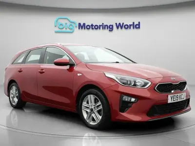 Used Kia Ceed Sportswagon 118 HP (86 kW) 2019 Red Estate
