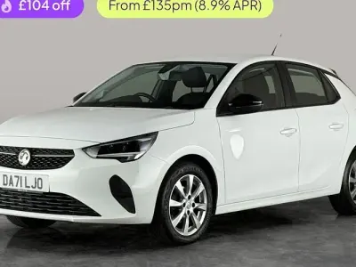 Used Vauxhall Corsa 75 HP (55 kW) 2021 White Hatchback