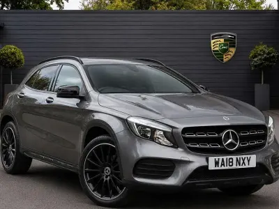 Used Mercedes GLA200 AMG line 156 HP (114 kW) 2018 Grey SUV