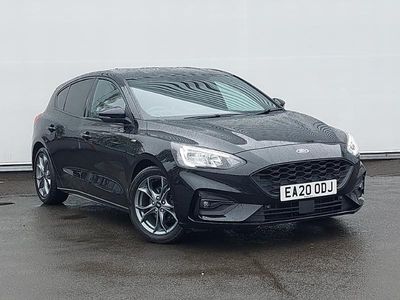 Used Ford Focus ST-Line 125 HP (91 kW) 2020 Black Hatchback