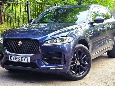 Used Jaguar F-Pace R-Sport 180 HP (132 kW) 2016 Blue SUV