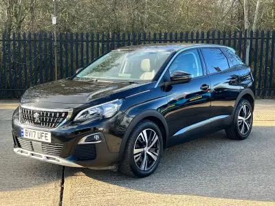 Used Peugeot 3008 Allure 120 HP (88 kW) 2017 Black SUV