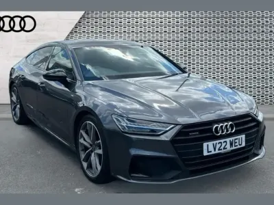 Used Audi A7 Black Edition 261 HP (191 kW) 2022 Grey Sedan