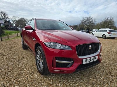 Used Jaguar F-Pace R-Sport 180 HP (132 kW) 2019 Red SUV