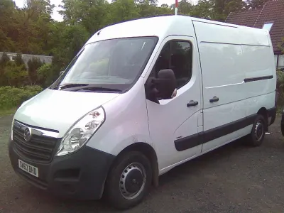 Used Vauxhall Movano 125 HP (91 kW) 2014 White MPV
