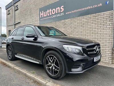 Used Mercedes GLC250 AMG line 204 HP (150 kW) 2015 Black Estate