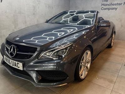 Grey Used 2016 Mercedes E220 AMG line Cabriolet | £9,999 (Good price)