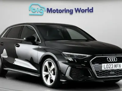Used Audi A3 Sportback S-Line 110 HP (80 kW) 2023 Black Hatchback