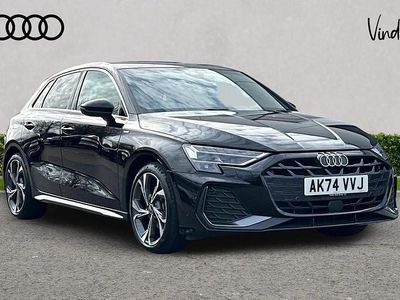 Used Audi A3 S-Line 113 HP (83 kW) 2025 Black Hatchback
