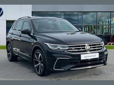 Used VW Tiguan R-line 150 HP (110 kW) 2021 Black SUV