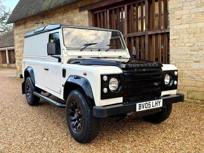 White Used 2005 Land Rover Defender | £14,995 (A bit pricey)