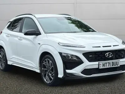 Used Hyundai Kona N Line 120 HP (88 kW) 2022 White SUV