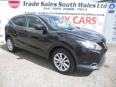 Used Nissan Qashqai Acenta+ 110 HP (80 kW) 2015 Black SUV
