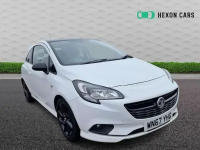 Used Vauxhall Corsa Edition 90 HP (66 kW) 2017 White Hatchback