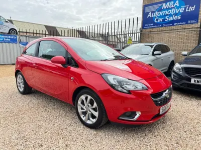 Usado Vauxhall Corsa SRi 75 HP (55 kW) 2016 Vermelho Citadino