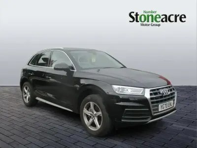 Używany Audi Q5 Sport 190 KM (139 kW) 2020 Czarny SUV