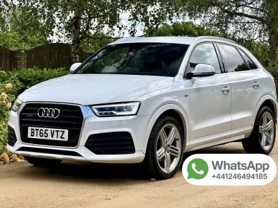 Used Audi Q3 S-line plus 184 HP (135 kW) 2015 White SUV