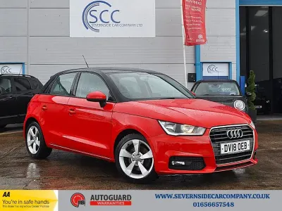Used Audi A1 Sportback Sport 116 HP (85 kW) 2018 Red Hatchback