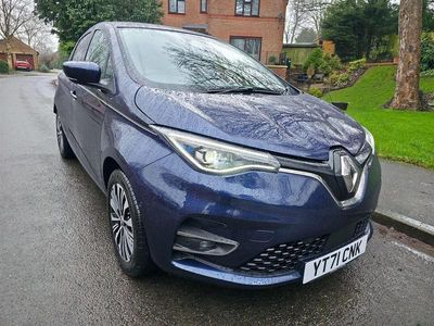 Used Renault Zoe Riviera 100 kW (136 HP) 2021 Blue Hatchback