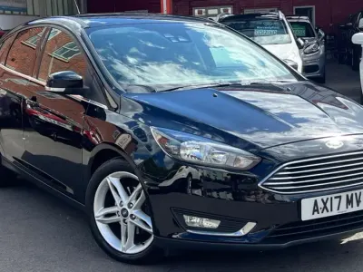 Usado Ford Focus Titanium 100 HP (73 kW) 2017 Preto Citadino