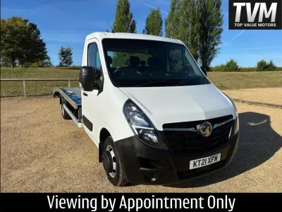 Begagnad Vauxhall Movano S 2021 Vit Minibuss