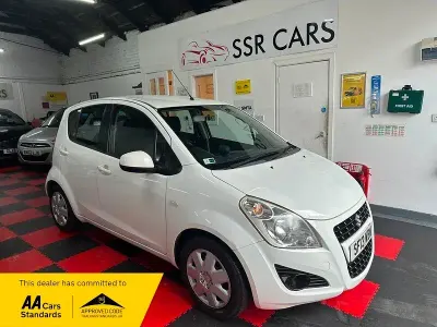 Used Suzuki Splash SZ3 68 HP (50 kW) 2013 White Hatchback
