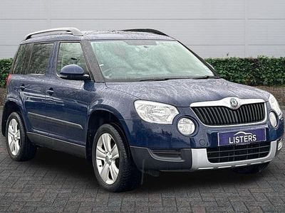 Used Skoda Yeti SE 105 HP (77 kW) 2013 Blue SUV