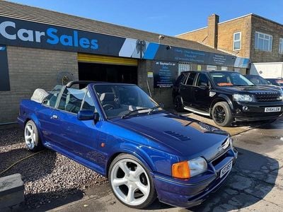 Used Ford Escort Cabriolet SE 1990 Blue Cabriolet