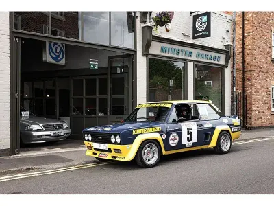 New Fiat 131 2026 Blue Sedan