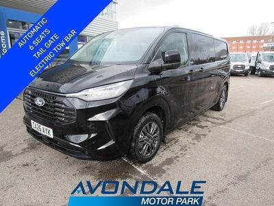 New Ford Transit Custom Limited 170 HP (125 kW) 2025 Agate black (metallic colour) Estate