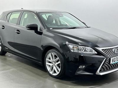 Used Lexus CT200h 136 HP (100 kW) 2020 Black Hatchback