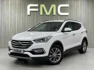 Used Hyundai Santa Fe Premium 200 HP (147 kW) 2018 White SUV