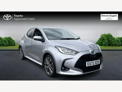 Used Toyota Yaris Hybrid 116 HP (85 kW) 2022 Silver Hatchback