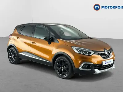 Used Renault Captur GT-Line 90 HP (66 kW) 2018 Orange/black SUV