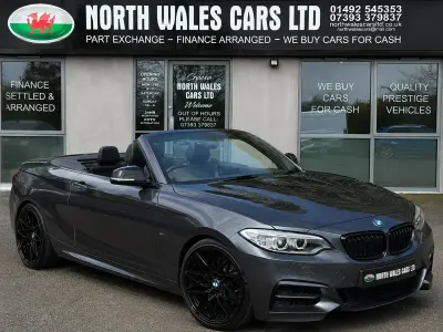 Used BMW M235 Performance 322 HP (236 kW) 2016 Grey Cabriolet