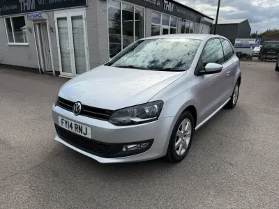 Begagnad VW Polo Edition 60 HK (44 kW) 2014 Silver Halvkombi