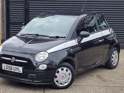Usado Fiat 500 Pop 69 HP (50 kW) 2008 Preto Citadino