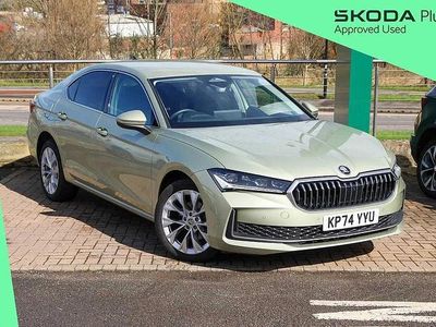 Used Skoda Superb SE L 147 HP (108 kW) 2024 Ice tea yellow metallic Hatchback