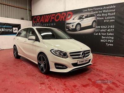 Used Mercedes B180 2017 White MPV