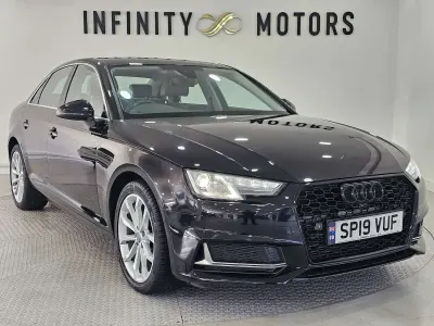 Used Audi A4 Sport 150 HP (110 kW) 2019 Black Sedan