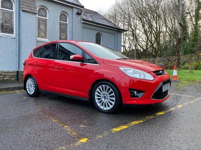 Red Used 2012 Ford C-MAX Titanium MPV | £3,695 (Fair price)