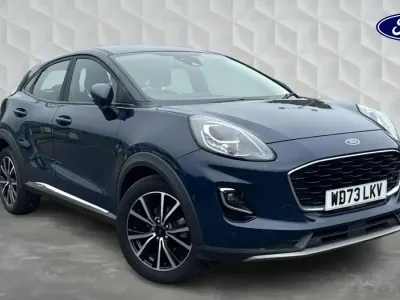Used Ford Puma Titanium 125 HP (91 kW) 2023 Blue SUV