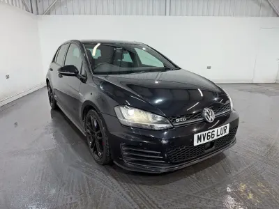 Used VW Golf VII GTD 184 HP (135 kW) 2016 Black Hatchback